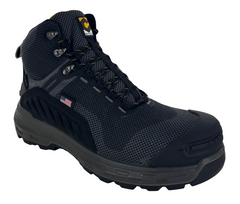 Wildwood 6” WP CT Tek Mid Black Boot - Made in USA