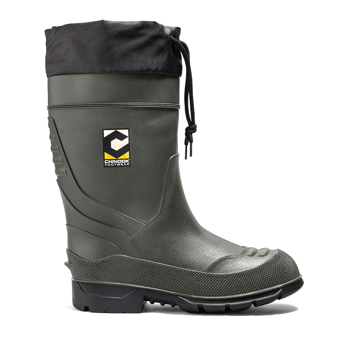 Badaxe Waterproof Rubber Boot in Green