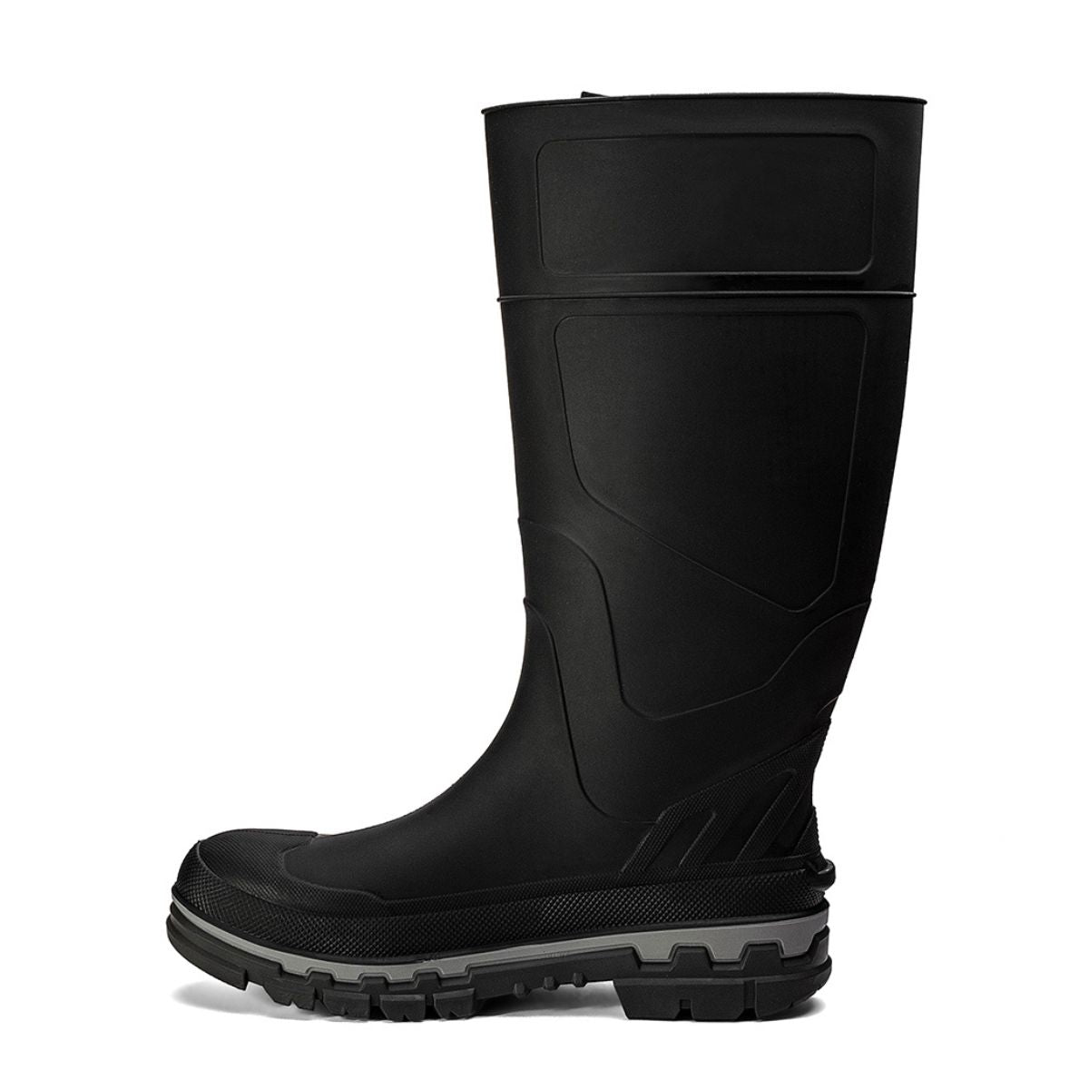 Kickaxe 15" Steel Toe Men's Waterproof Rubber Boot - Black/Grey