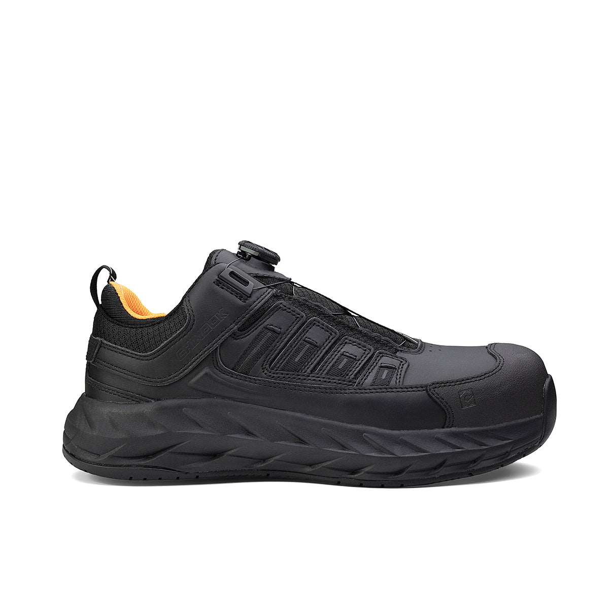 ayaco★ Pro Safety Men's Low Waterproof Lace Up Shoe - Black