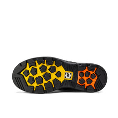 Bota Wildwood impermeable de 8" con punta de composite, color negro - Fabricada en EE. UU.