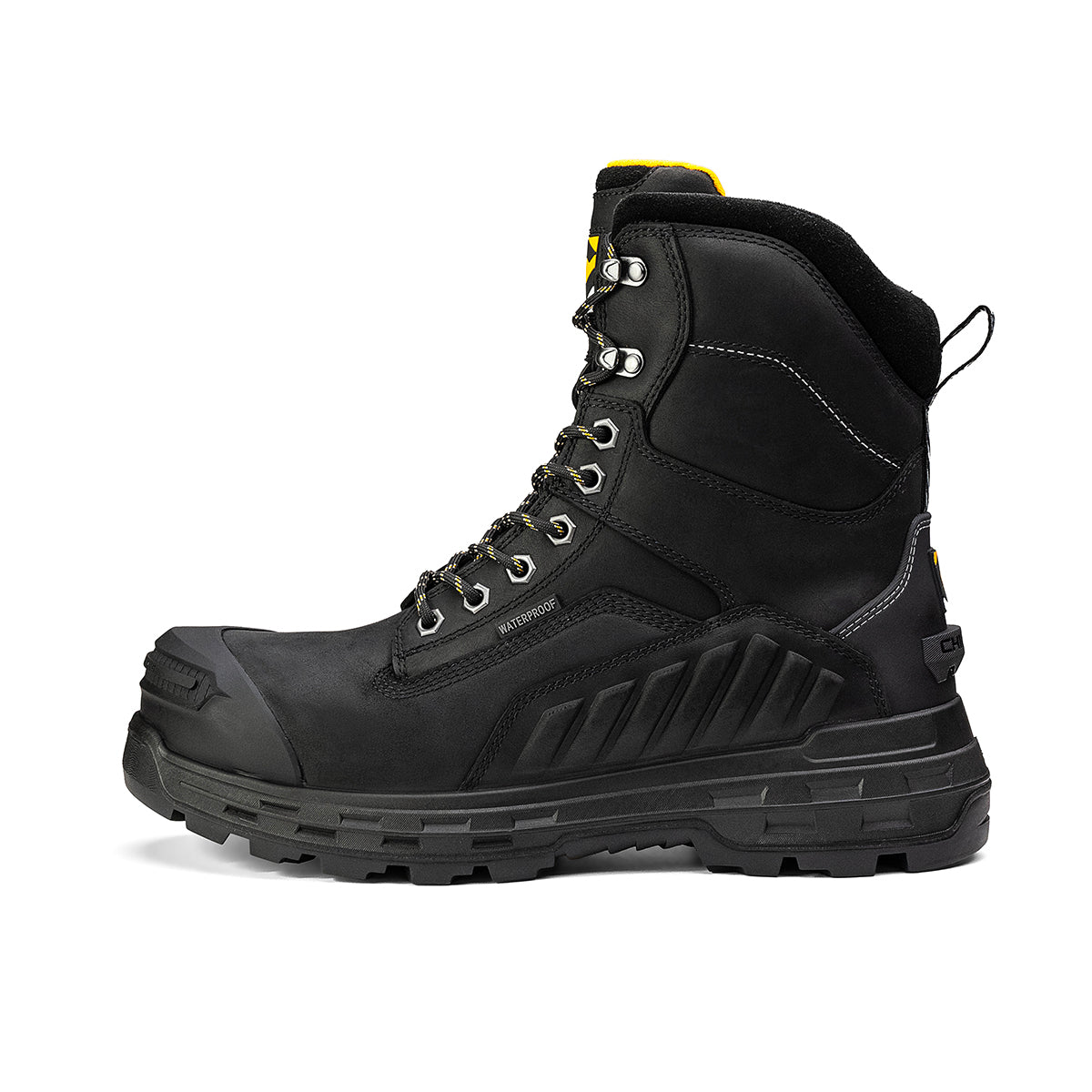 Wildwood 8” Waterproof Composite Toe Black Boot - Made in USA