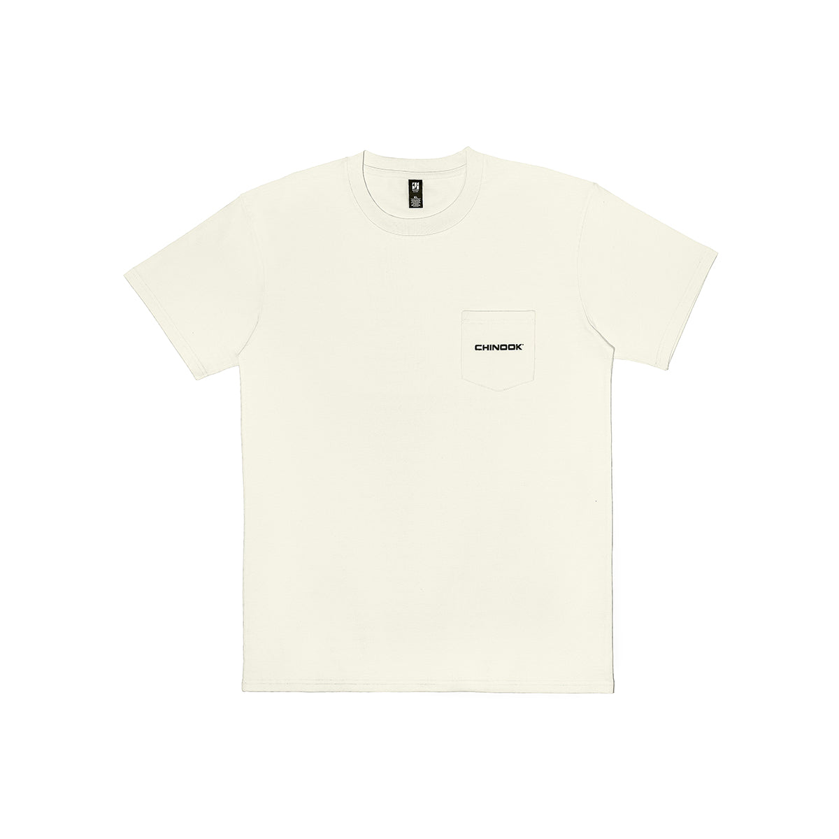 Camiseta de manga corta con bolsillo - Crudo