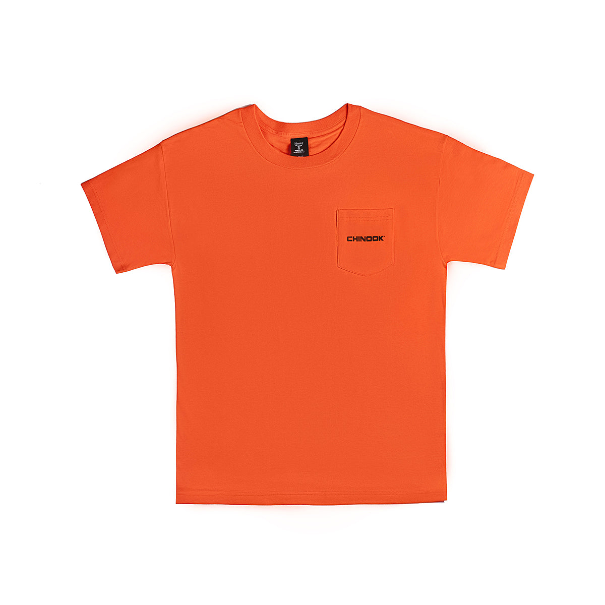 Short Sleeve Pocket T-Shirt - Orange