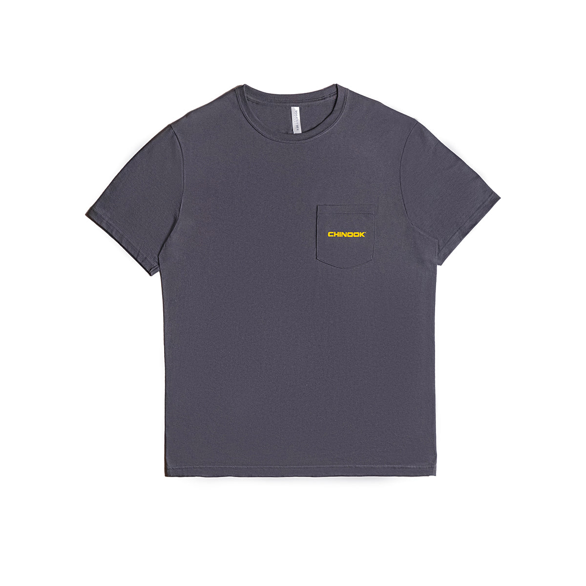 Short Sleeve Pocket T-Shirt - Steel Grey