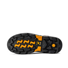 Bota de trabajo impermeable Pallet Jack de 6" con punta lisa, color marrón