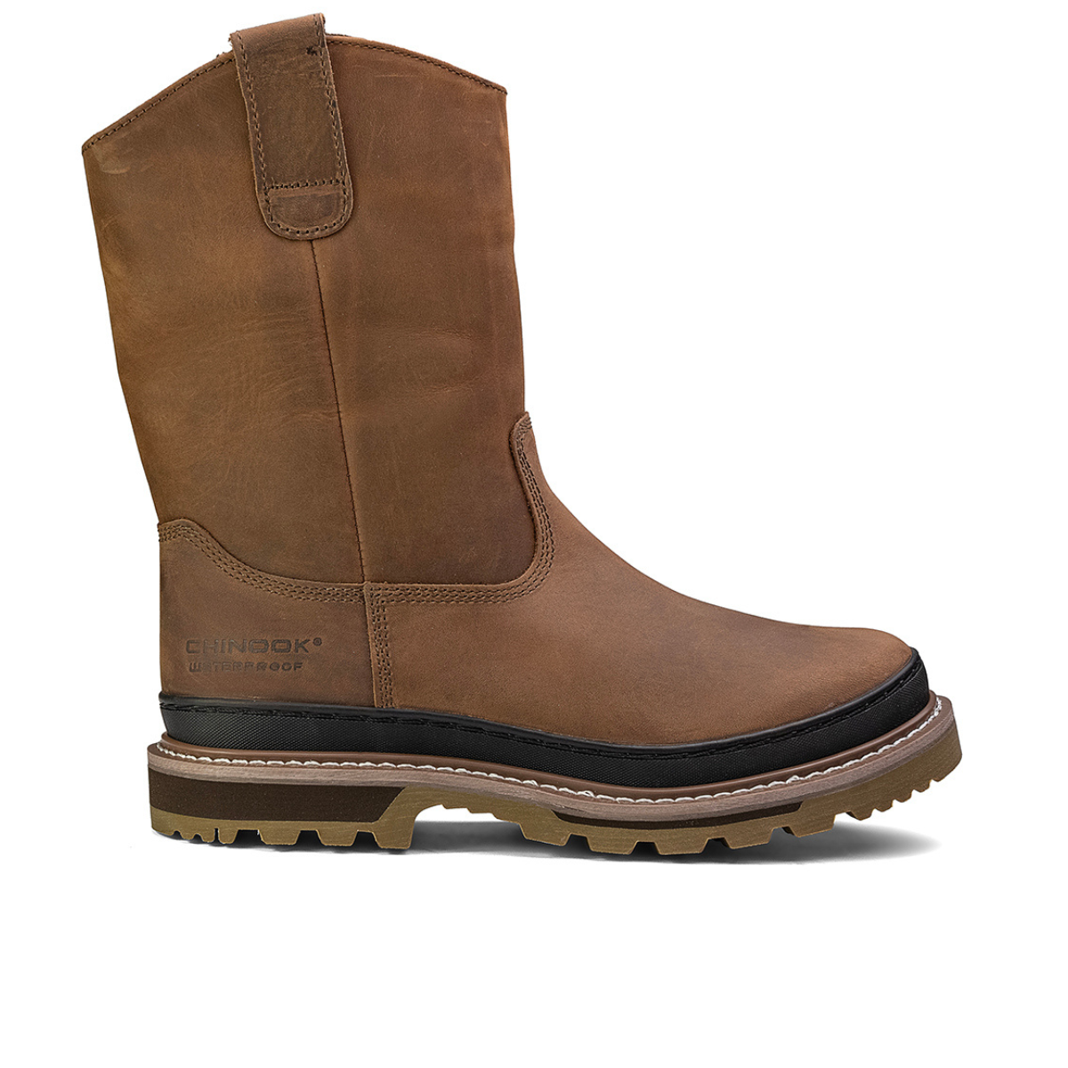 Rancher 11” Soft Toe Men’s Waterproof Work Boot - Brown