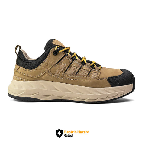 Pro Lace Up Low Waterproof Men’s Shoe Tan