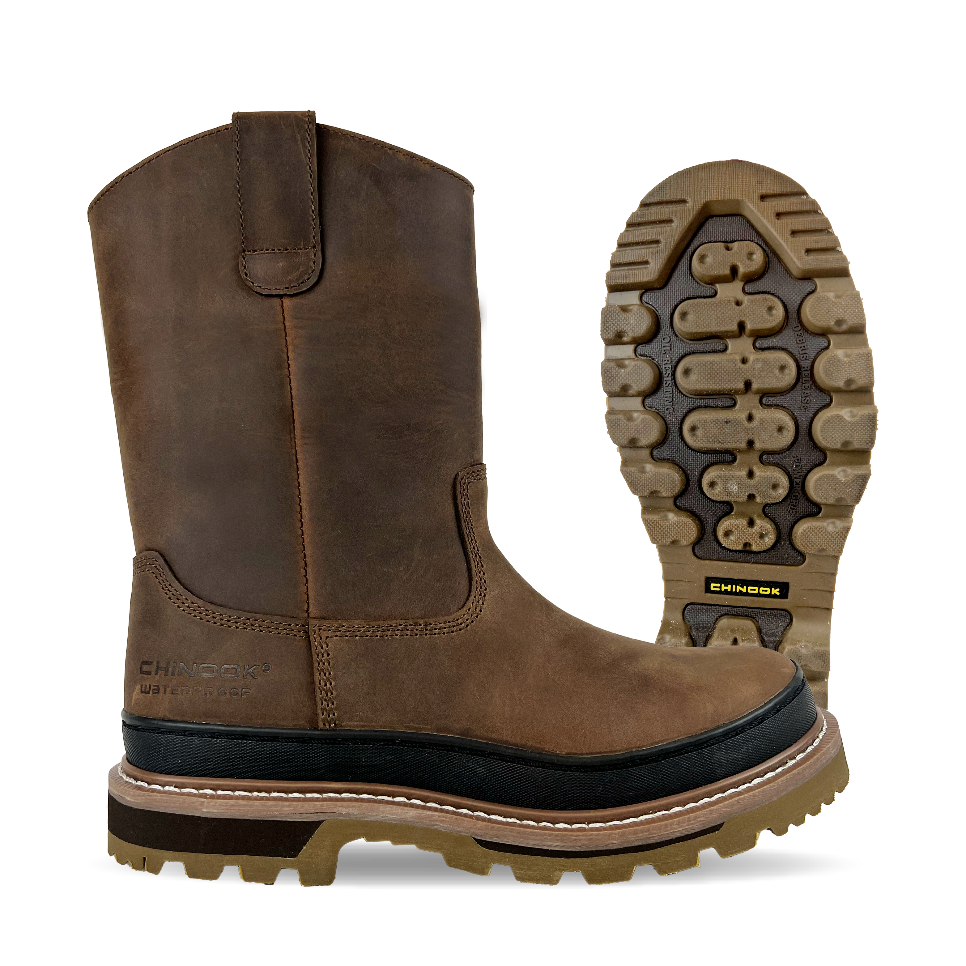 Chinook oil top rigger boots