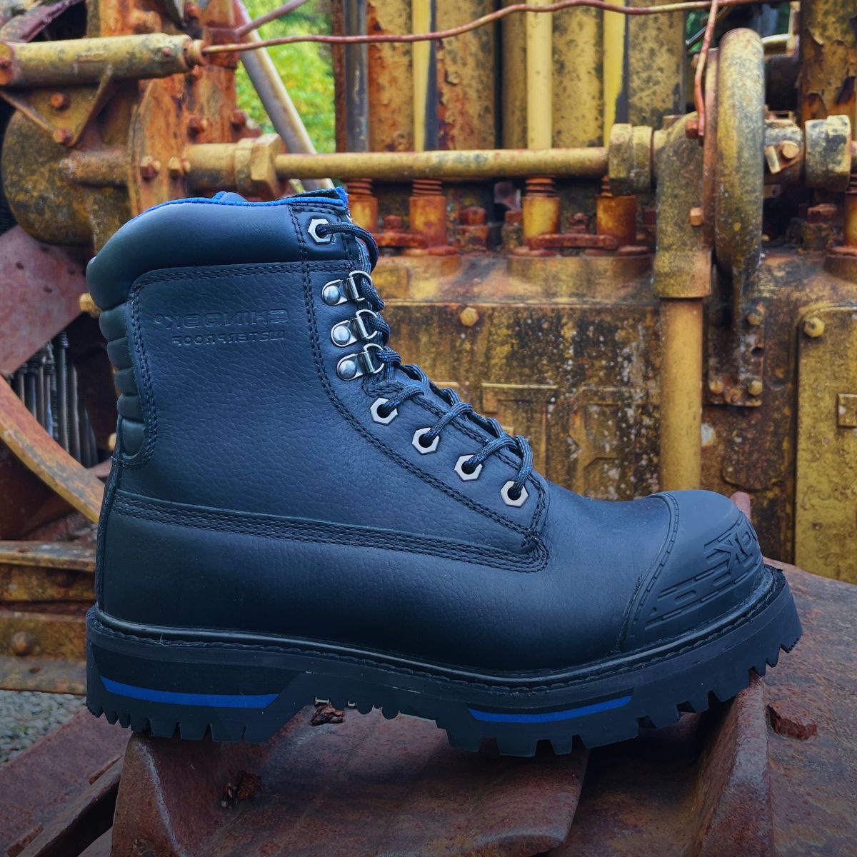 Durable steel toe boots clearance